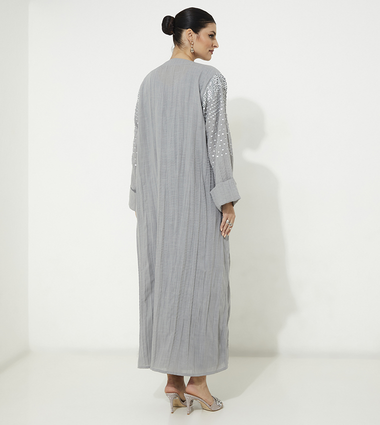 مويستريت  عباية - رمادي Abayas