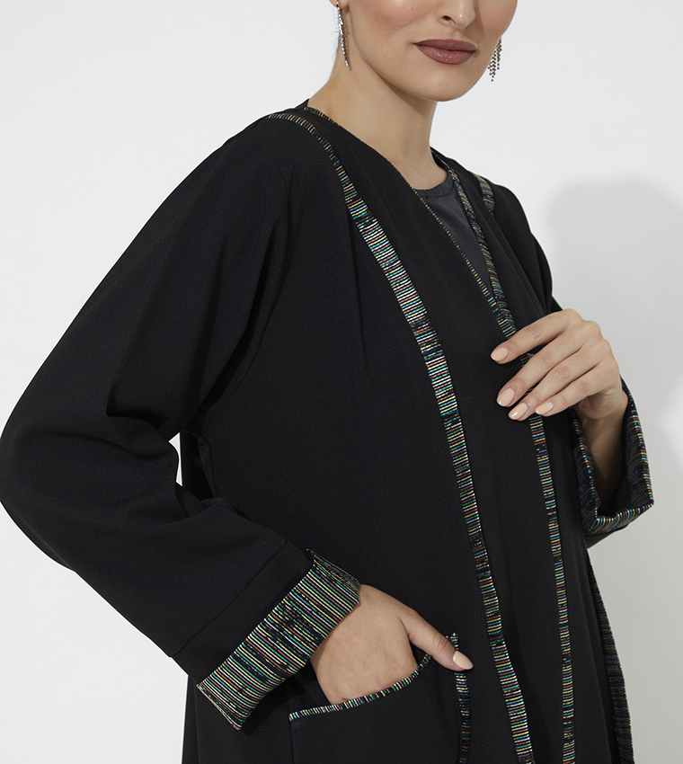 Moistreet  Abayas - Black Abayas
