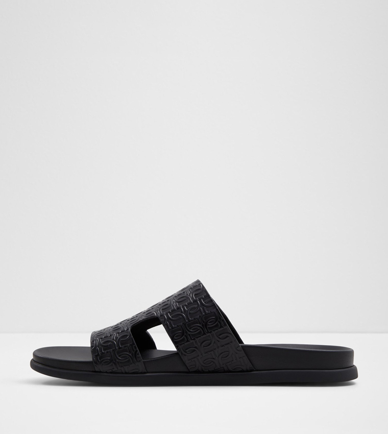 MONDI Textured Open Toe Sandals