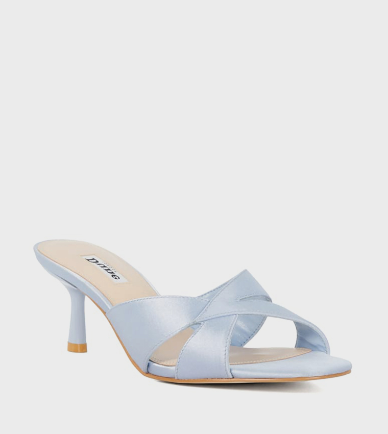 MONETTE Satin Stiletto Heel Sandals