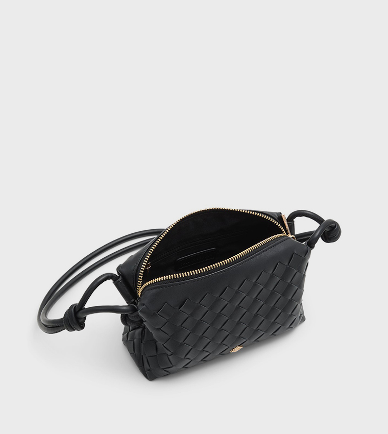 Buy Call It Spring MONICAA Metal Accent Crossbody Bag In Black 6thStreet Oman
