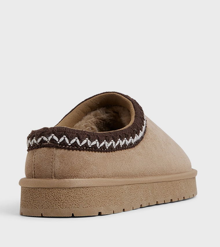 MONTAGANO Round Toe Mules