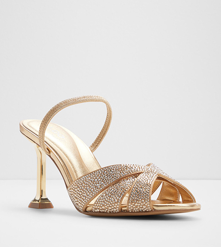 صندل كعب مزين