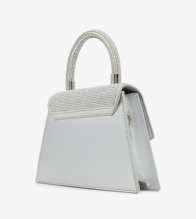 MORE IS MORE Embellished Mini Bag with Sling