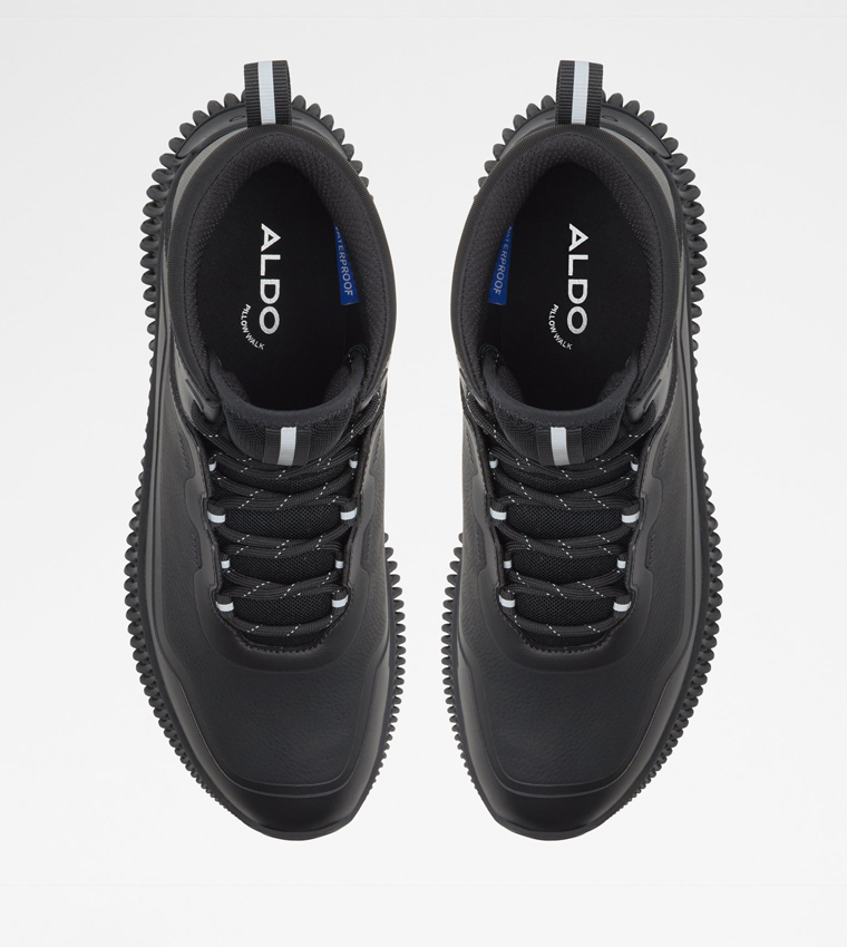 【追跡あり!】ALDO Morison レースアップ ハイトップスニーカー Buy Aldo MORISON High Top Sneakers In Black | 6thStreet UAE