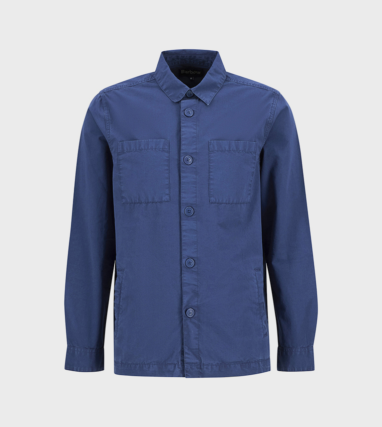 RICKFELL Solid Ripstop Overshirt