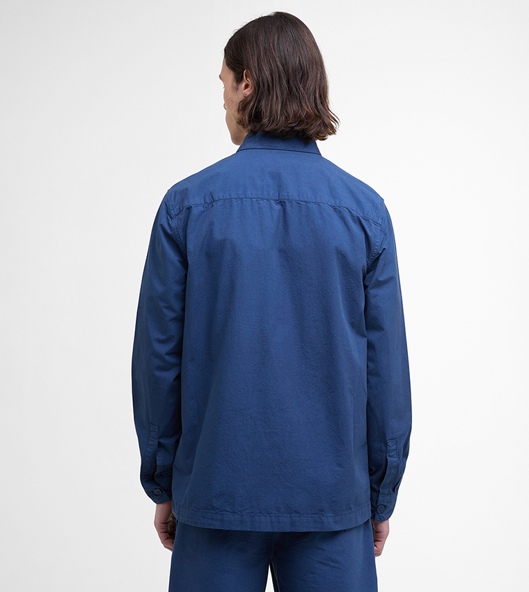 RICKFELL Solid Ripstop Overshirt