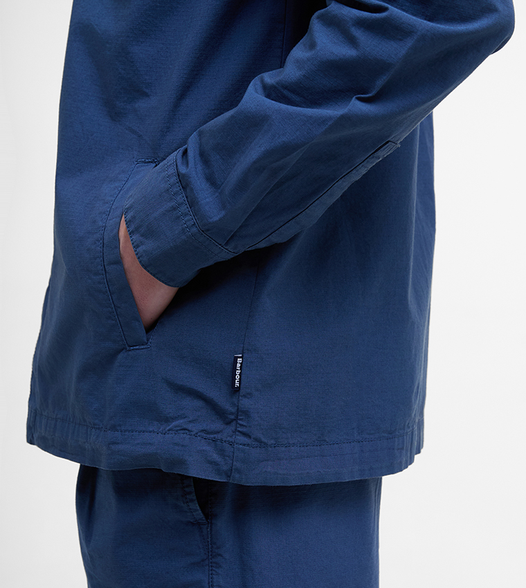 RICKFELL Solid Ripstop Overshirt