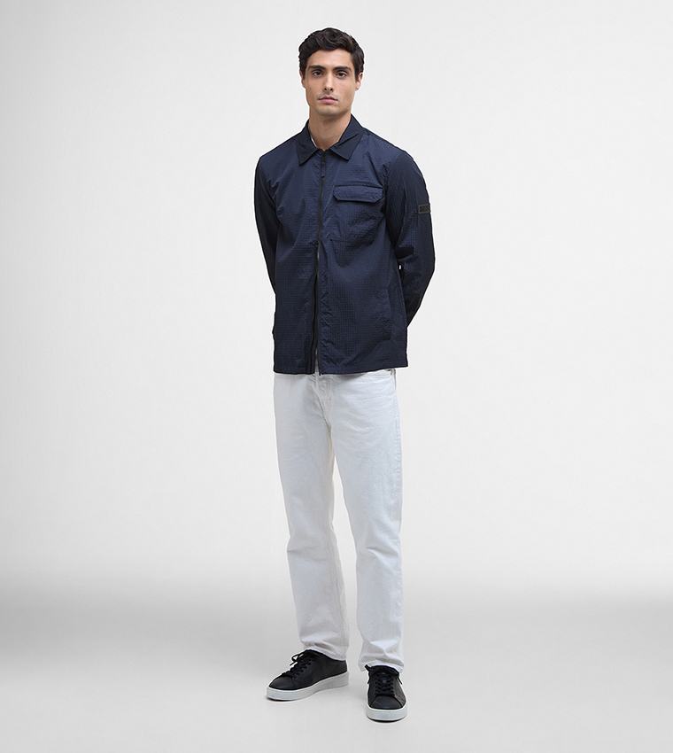 ROSSO Textured Ripstop Overshirt