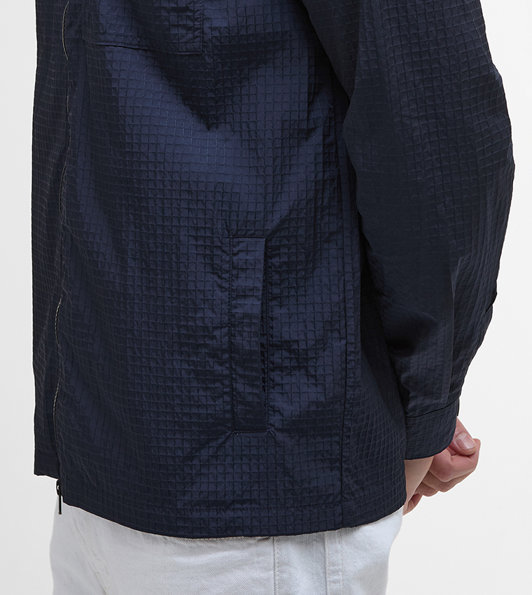ROSSO Textured Ripstop Overshirt