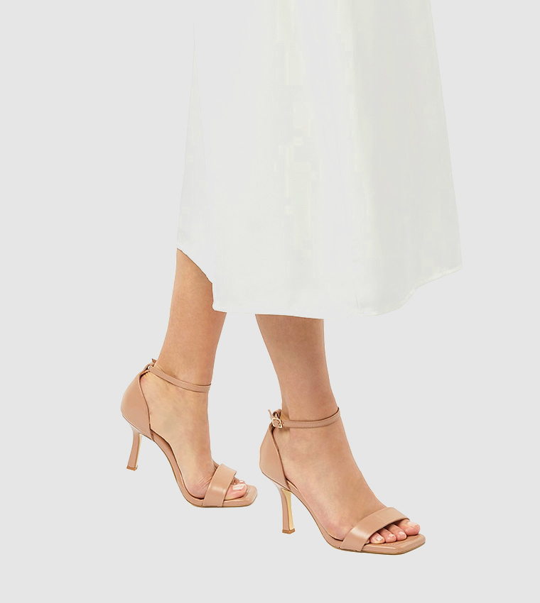 Barely Stiletto Sandals