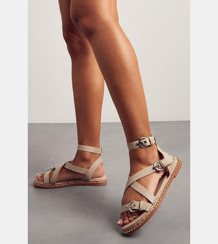 Chunky hot sale flat sandals