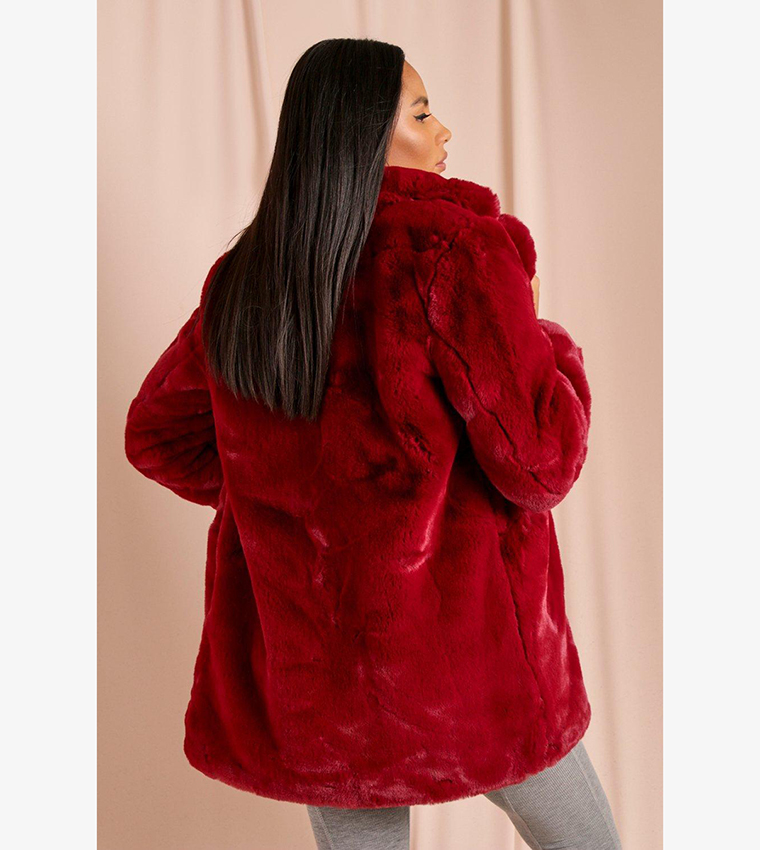 Oversized Faux Fur Coat