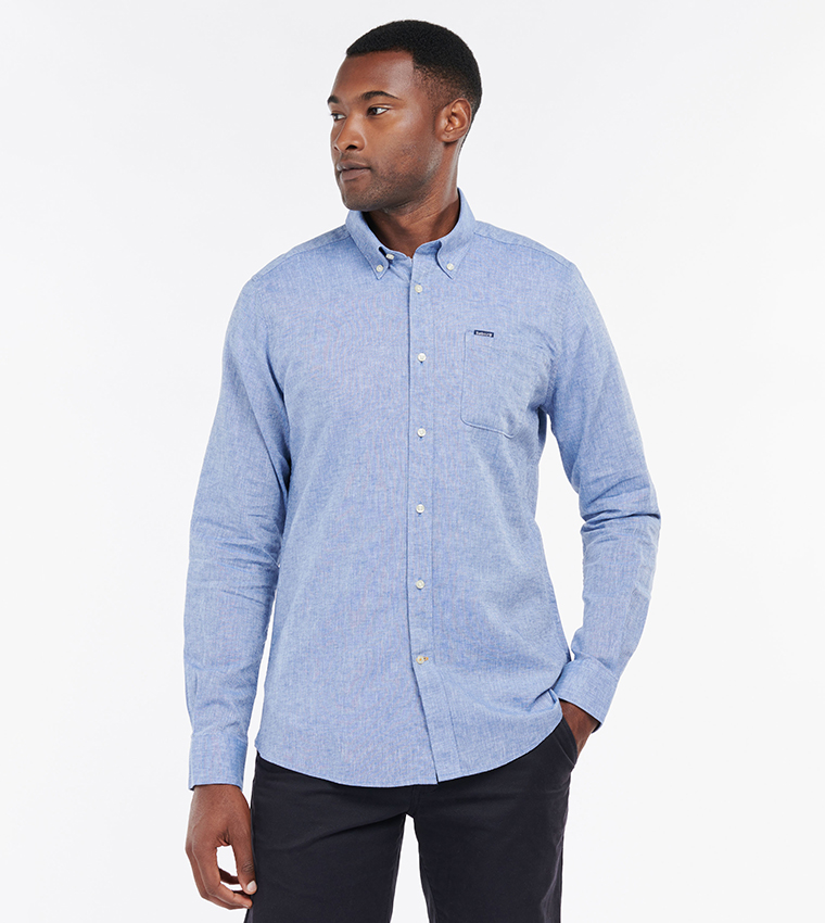 Logo Label Nelson Tailored Fit Shirt
