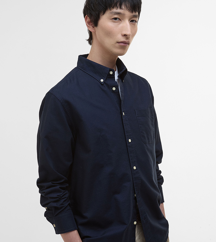 Solid Dunand Oversized Oxford Shirt