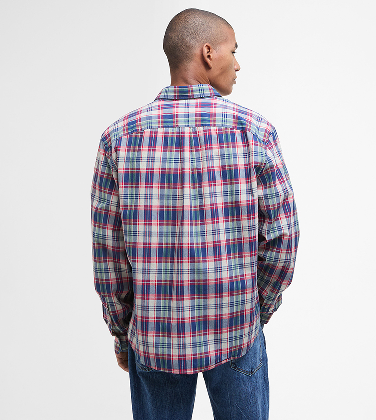 Plaid Clifton Madras Relaxed Fit Shirt