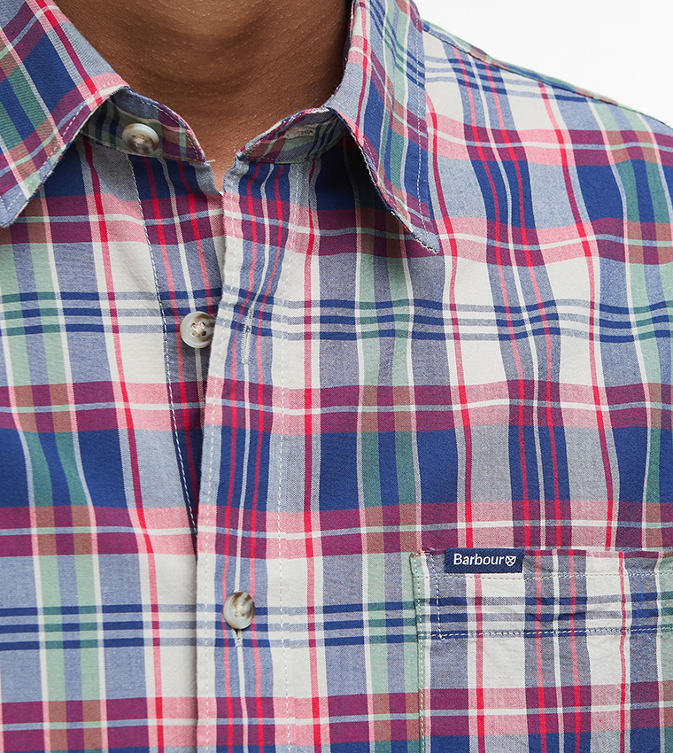 Plaid Clifton Madras Relaxed Fit Shirt