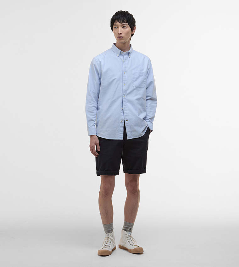 Solid Dunand Oversized Oxford Shirt