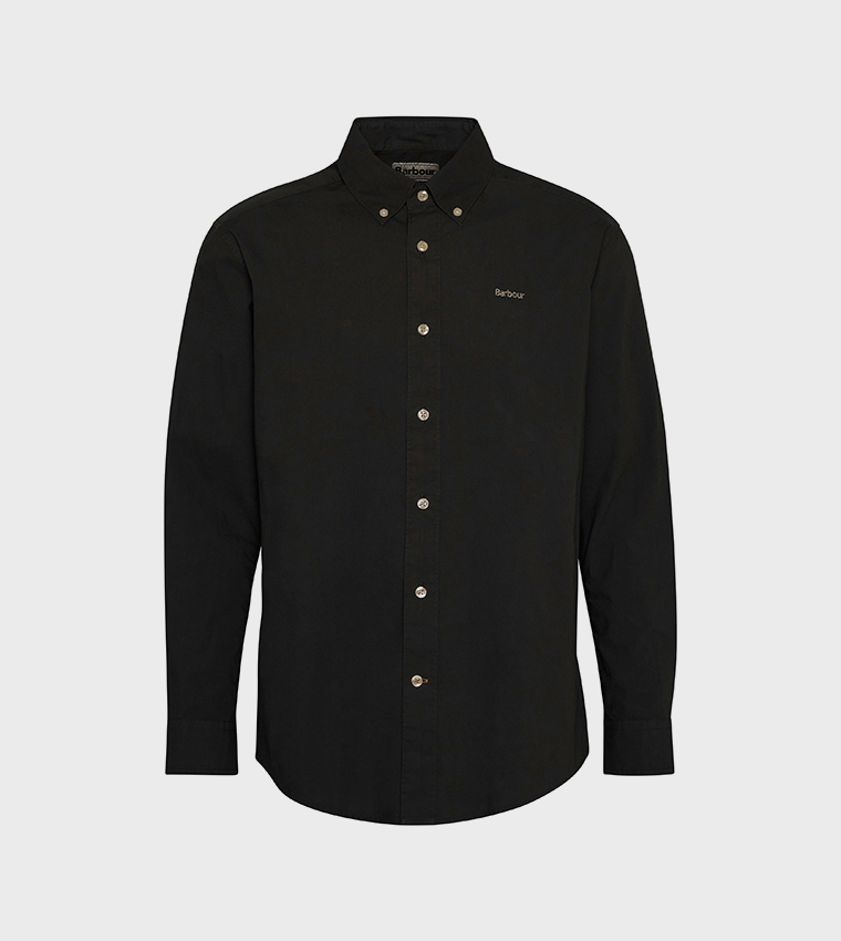 Logo Embroidered Oversized Shirt