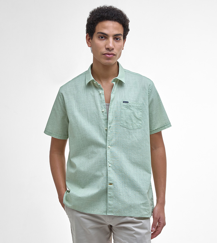 PIGMENT Dye Slub Short Sleeves Shirt
