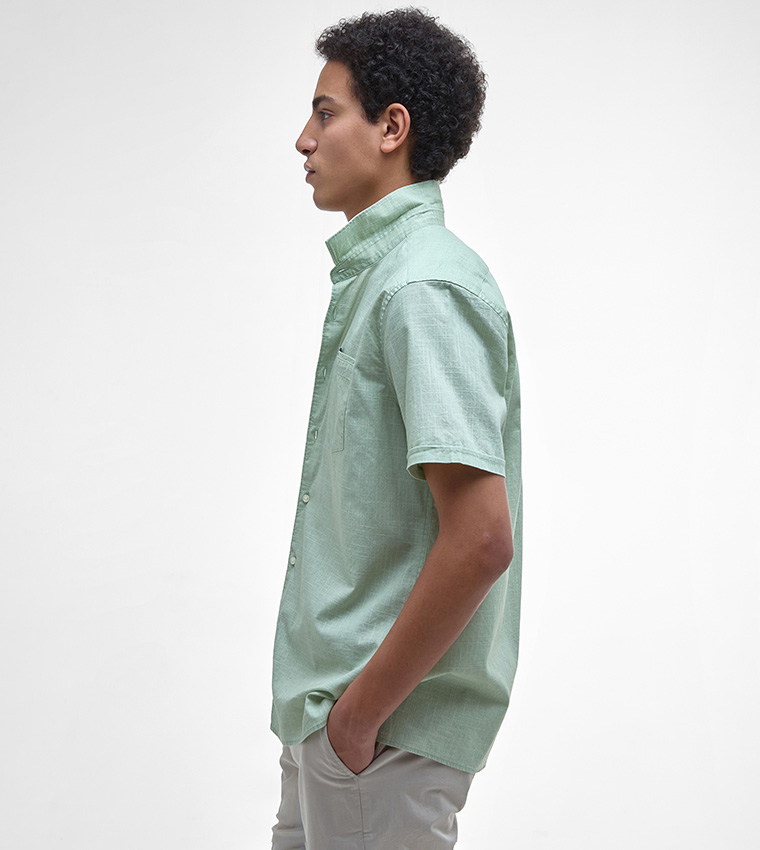 PIGMENT Dye Slub Short Sleeves Shirt