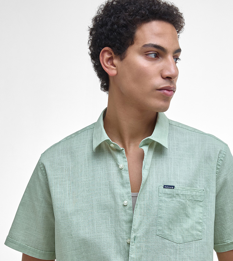 PIGMENT Dye Slub Short Sleeves Shirt