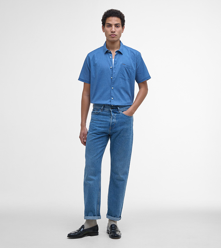 PIGMENT Dye Slub Short Sleeves Shirt