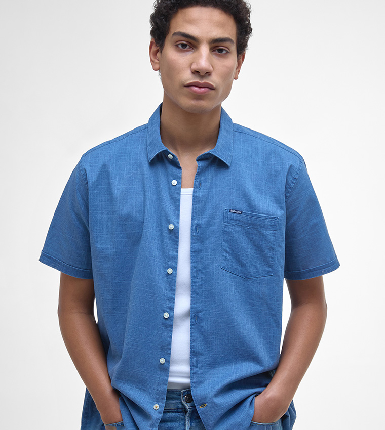 PIGMENT Dye Slub Short Sleeves Shirt