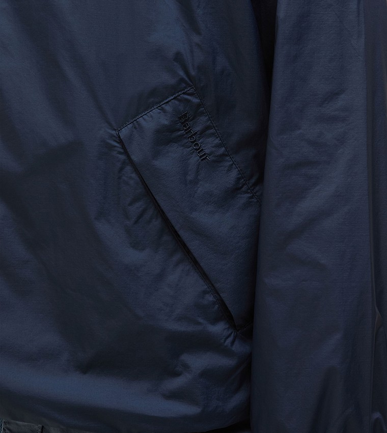 Solid Zip-Through Showerproof Jacket