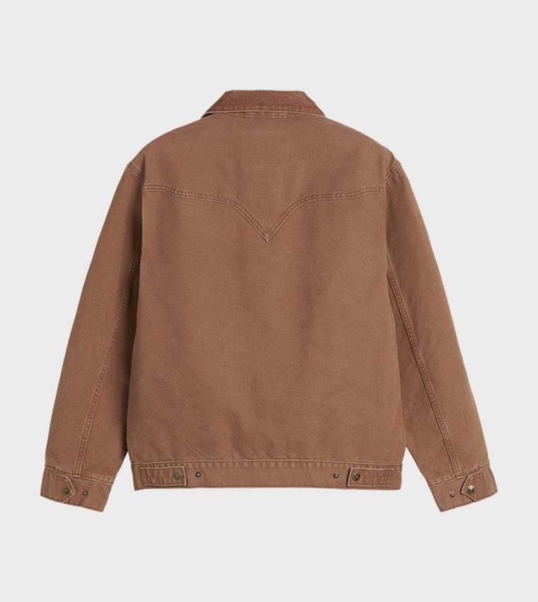 Western Shorthorn Trucker Denim Jacket