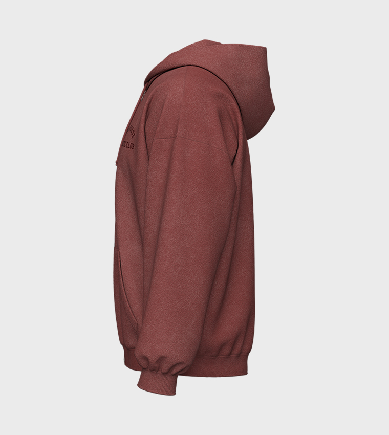 Two Horse Hooded Zip-Up Jacket