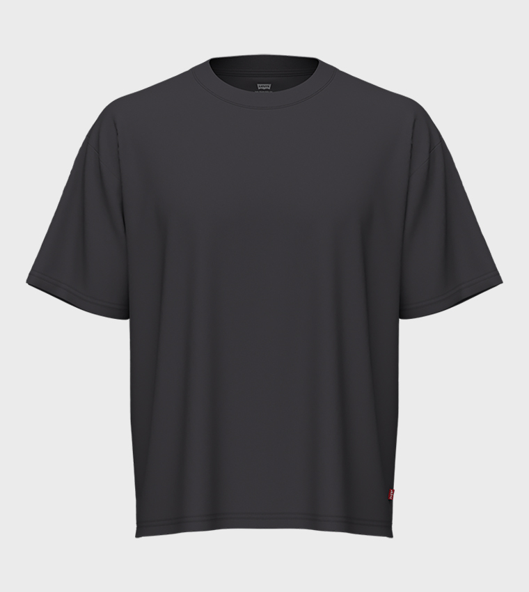 Solid Short Sleeves Boxy Fit T-Shirt
