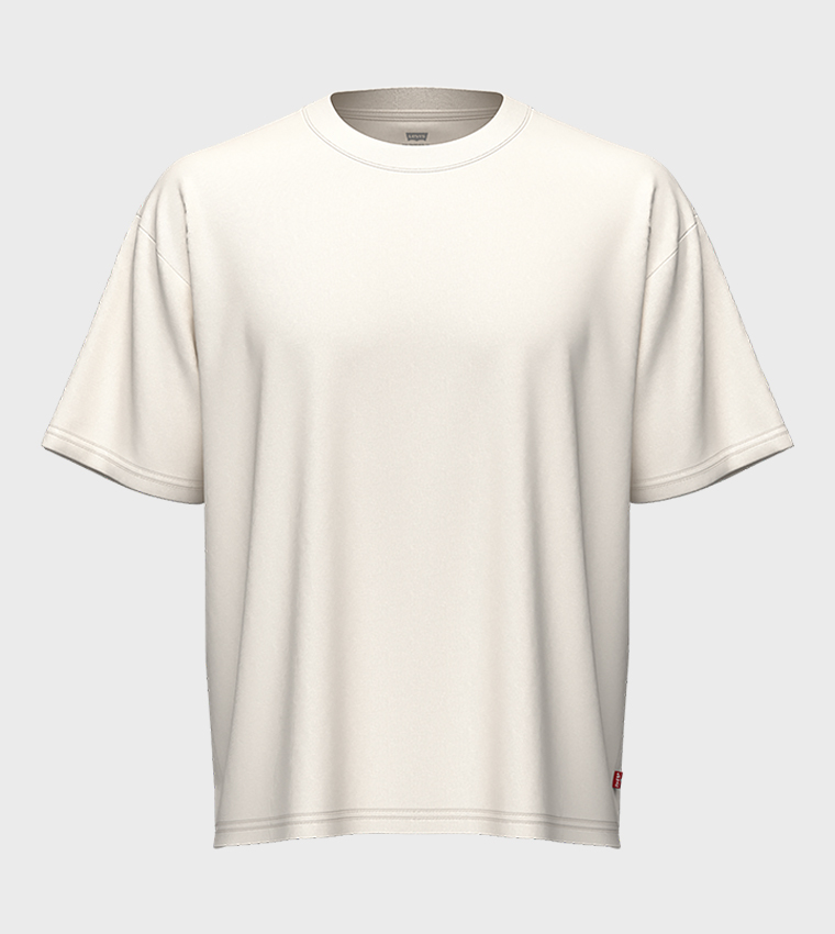 Solid Short Sleeves Boxy Fit T-Shirt