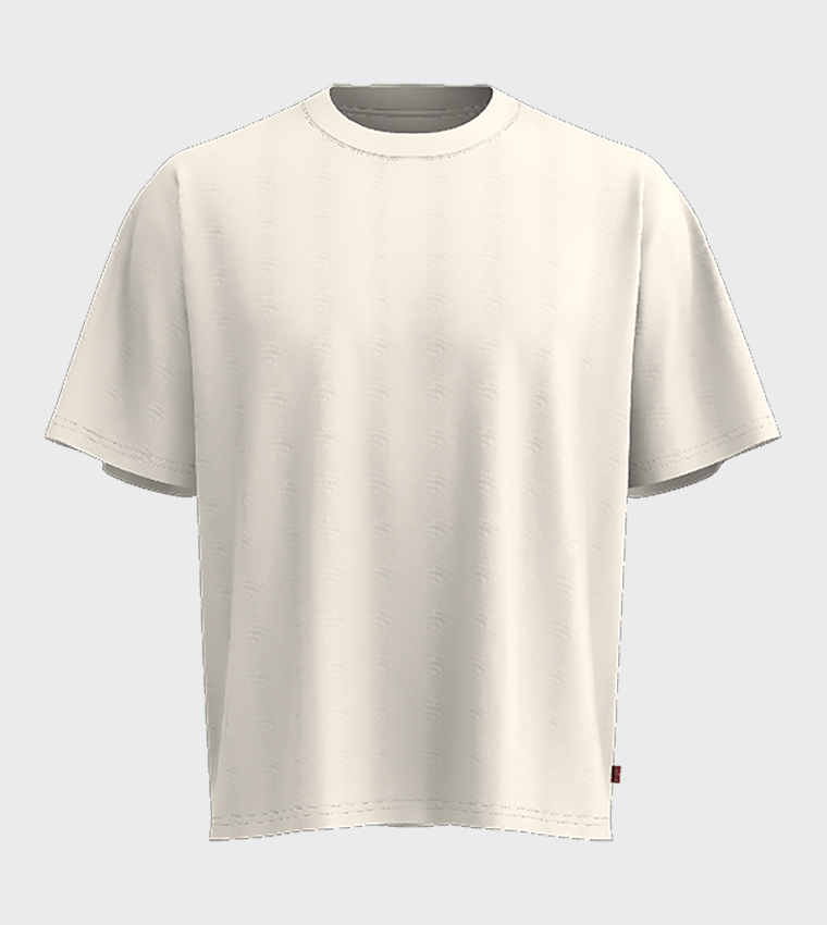 Solid Short Sleeves Boxy Fit T-Shirt