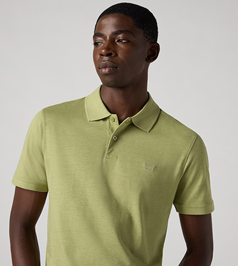 تيشيرت بولو بأكمام قصيرة وشعار - 501