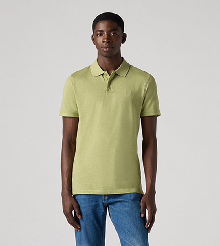 تيشيرت بولو بأكمام قصيرة وشعار - 501