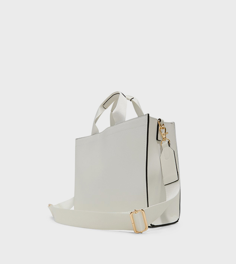 MTL72BAG Textured Satchel Bag