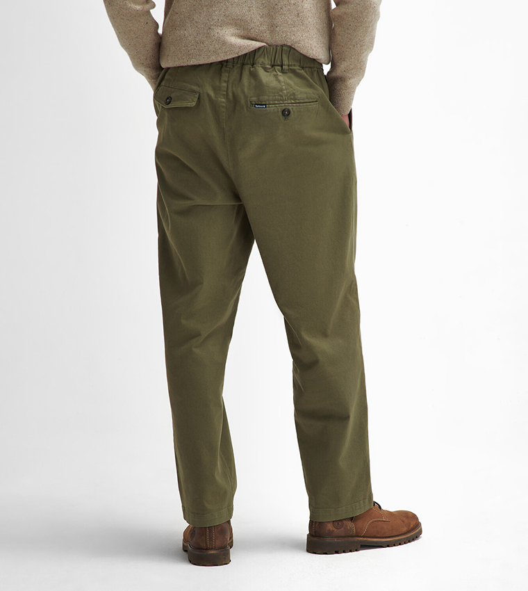 Solid Mid Rise Trousers