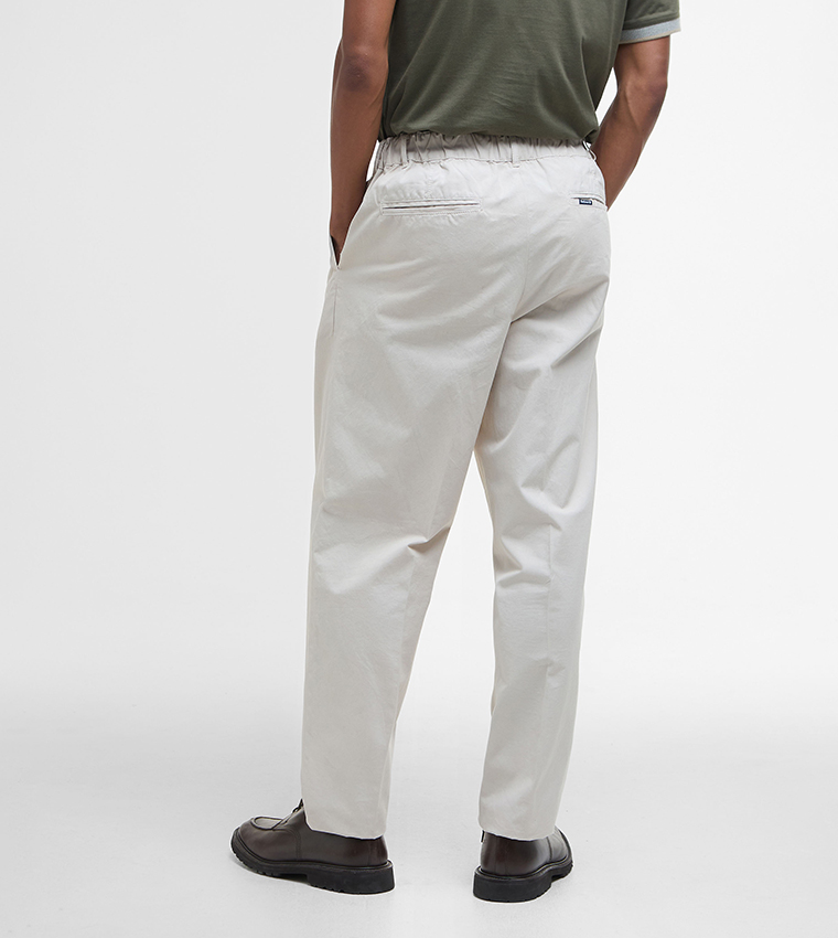 Solid Glendale Relaxed Fit Trousers