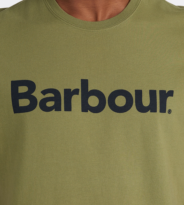 Logo Printed Crew Neck T-Shirt