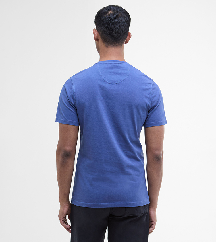 Logo Embroidered Crew Neck T-Shirt