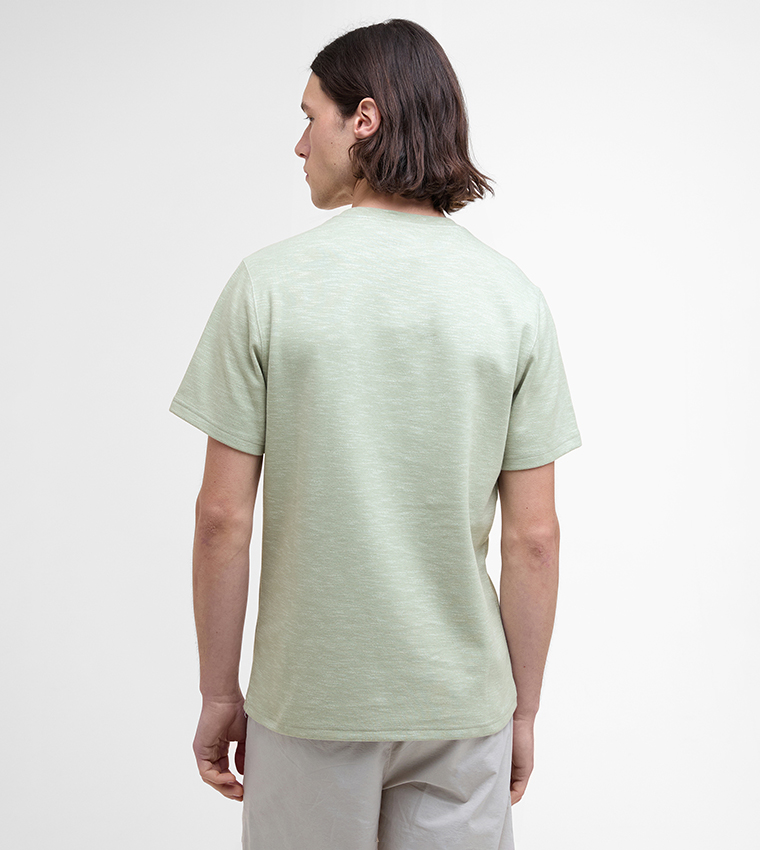HUCKLEY Logo Printed Crew Neck T-Shirt