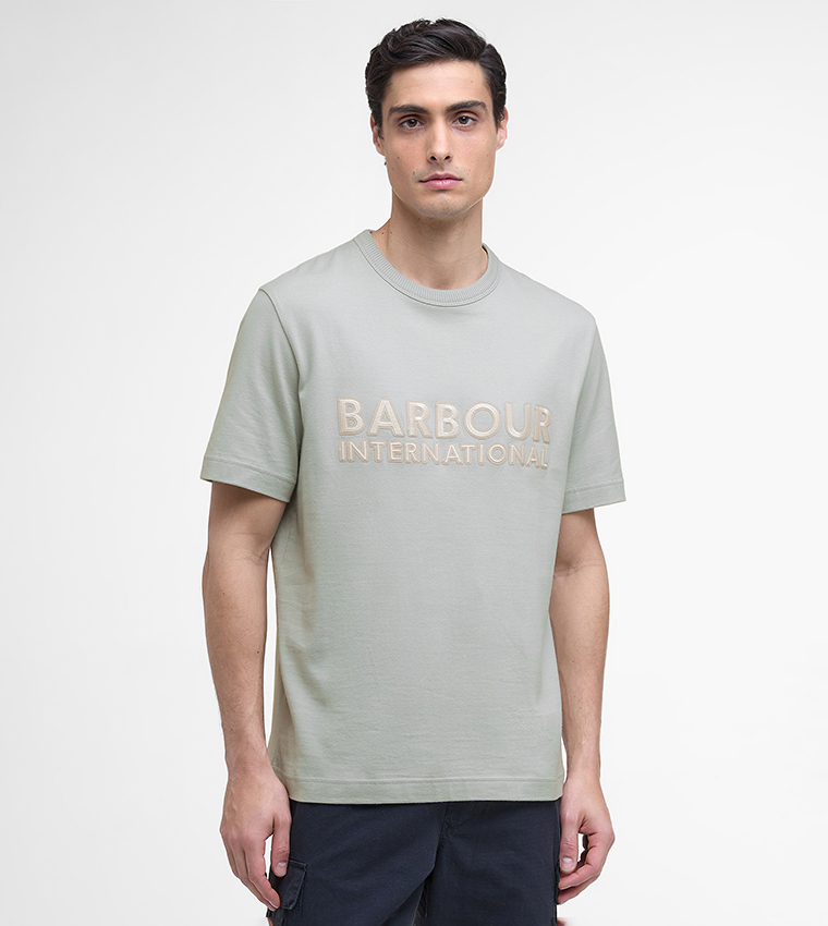 تيشيرت بياقة مستديرة 