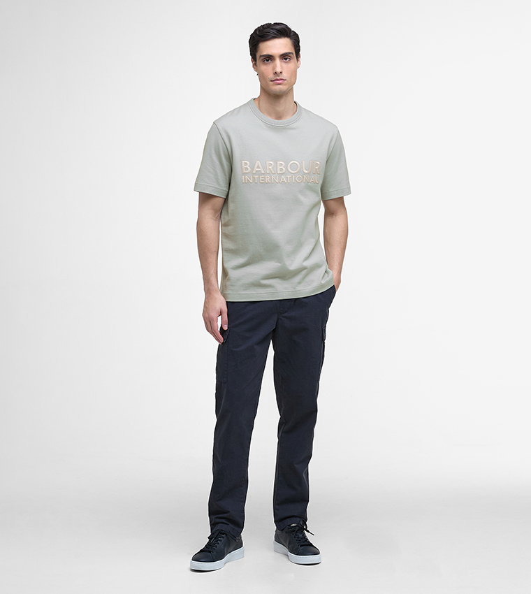 تيشيرت بياقة مستديرة 