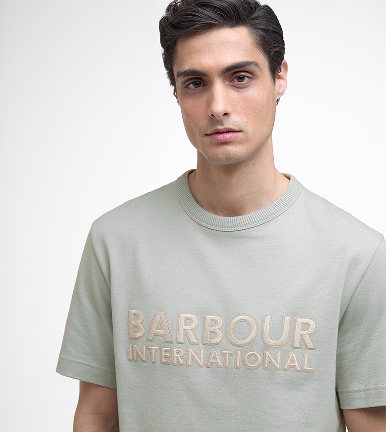 تيشيرت بياقة مستديرة 