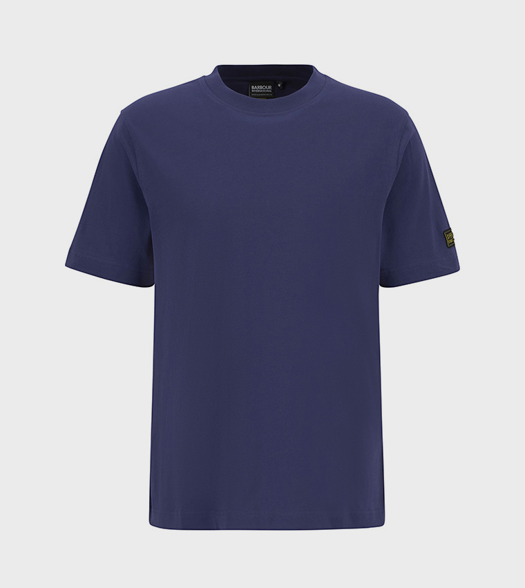 OUTLINE Logo Badge Crew Neck T-Shirt
