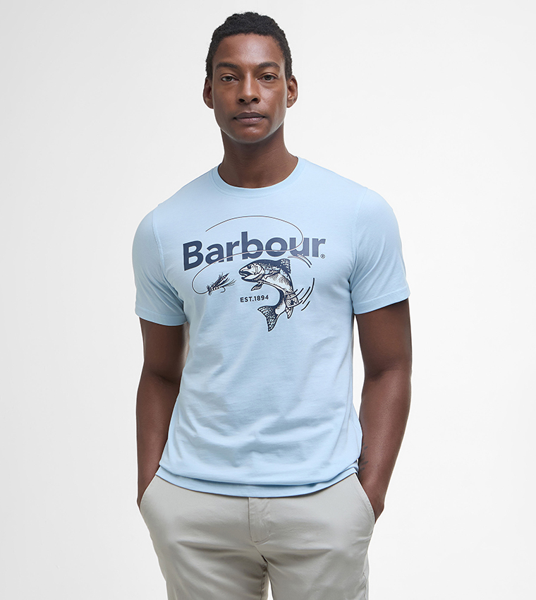 Logo Printed Lydd Crew Neck T-Shirt