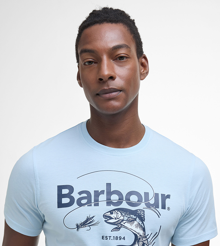 Logo Printed Lydd Crew Neck T-Shirt