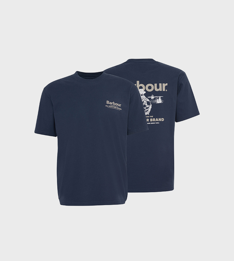 Logo Printed Crew Neck Oversized T-Shirt