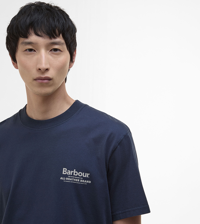 Logo Printed Crew Neck Oversized T-Shirt